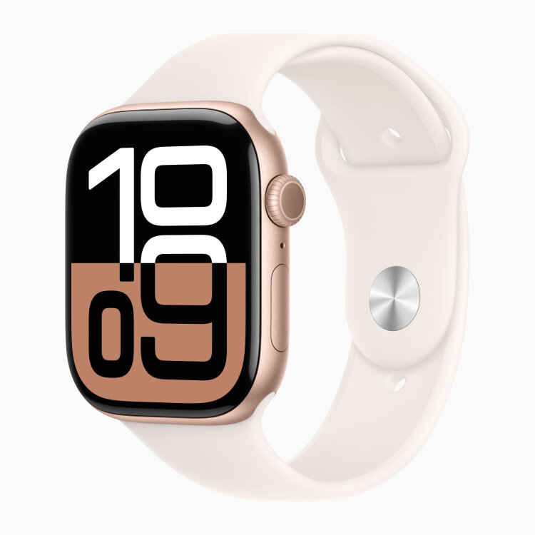 Apple Watch S10 42 Rose Gold Al LB S/M GPS MWWH3