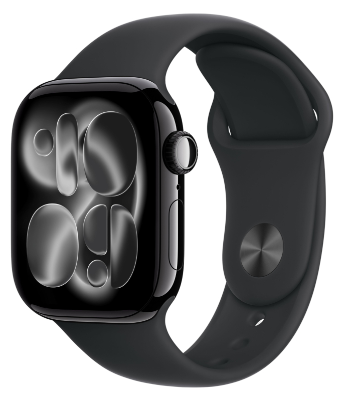 Apple Watch S11 42 Jet Black Al Black SB M/L GPS