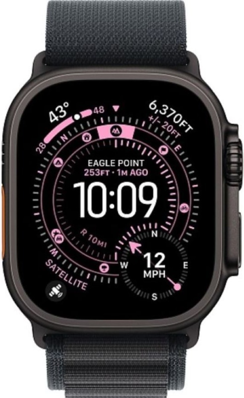 Apple Watch Ultra 3 49 Black Ti Black Alpine Loop L