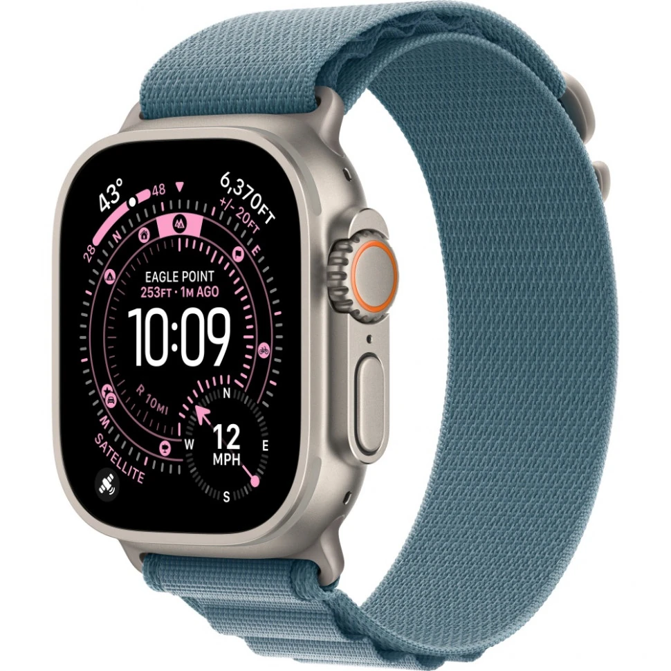 Apple Watch Ultra 3 49 Natural Blue Alpine Loop L