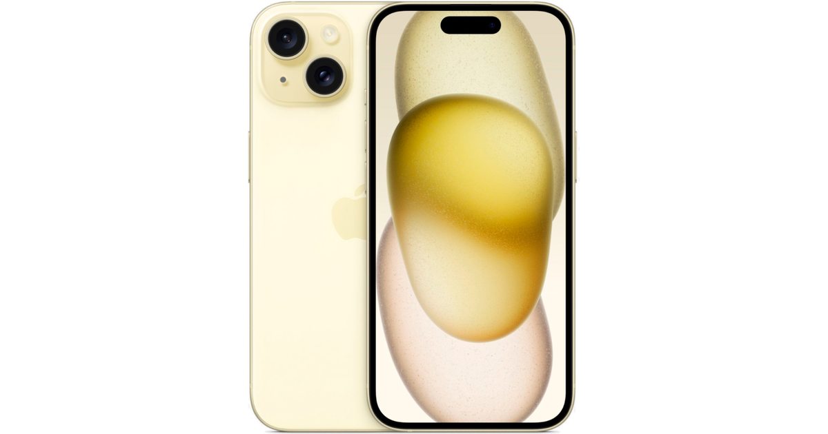 iPhone 15 Yellow